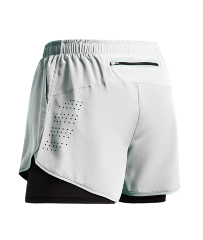 PANTALONCINO RUN CON SHORT INTEGRATO E+